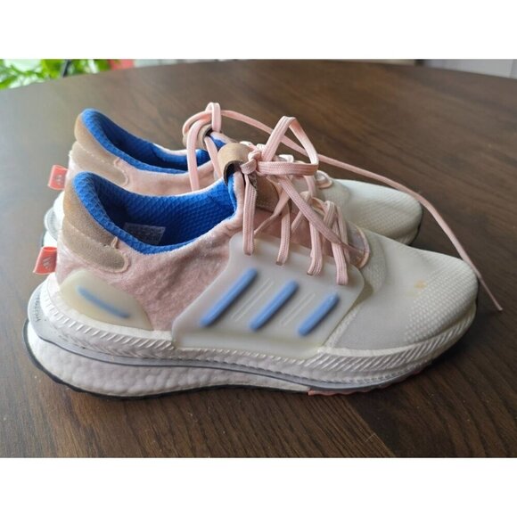 Adidas X_PRLBoost Lace Up Athletic Performance Shoes Wonder Quartz Velvet sz 7.5 - Picture 1 of 16